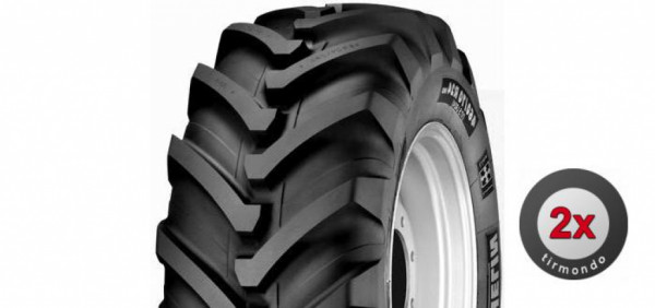 2x 340/80R20 MICHELIN XMCL 144A8 TL